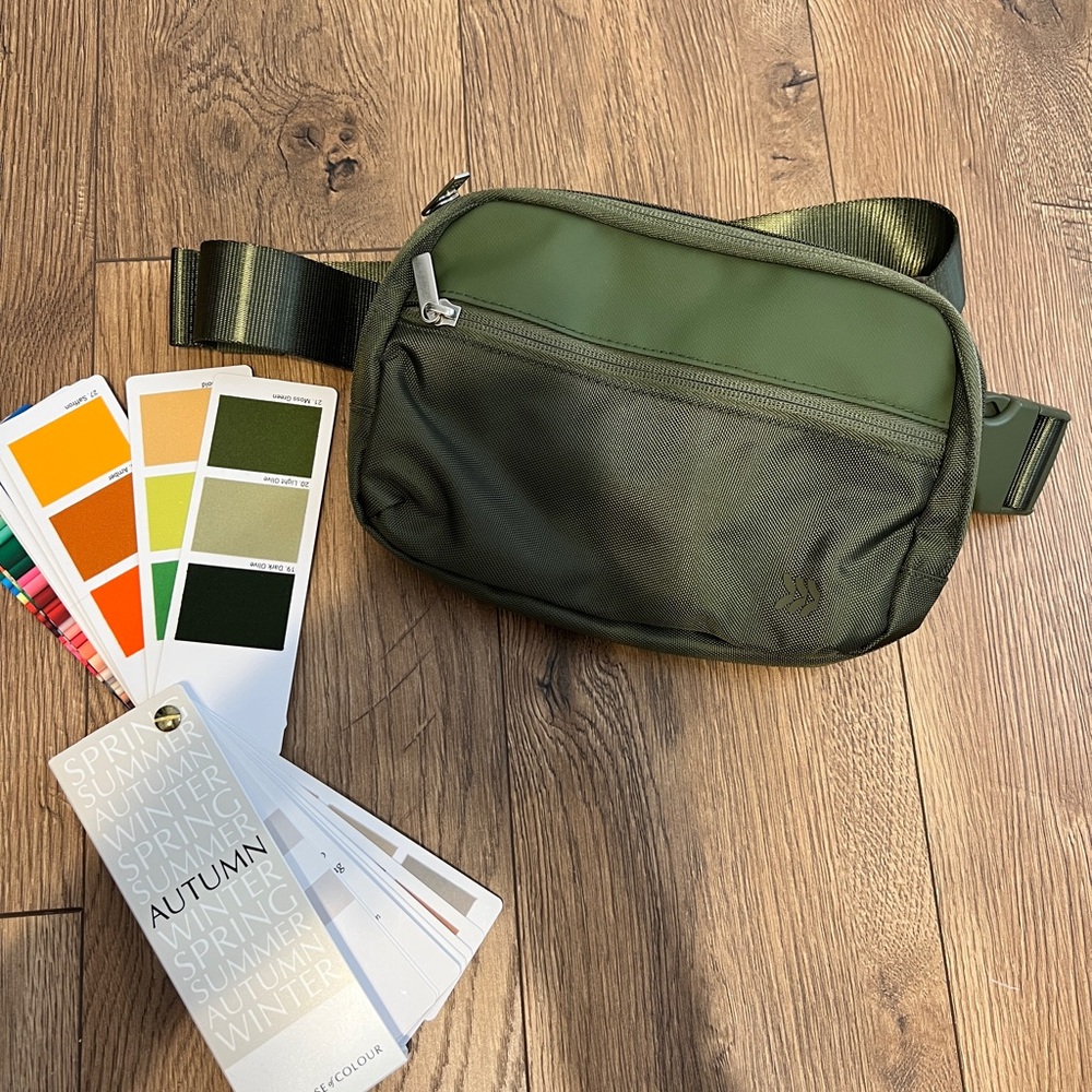 Target Olive Green Belt Bag